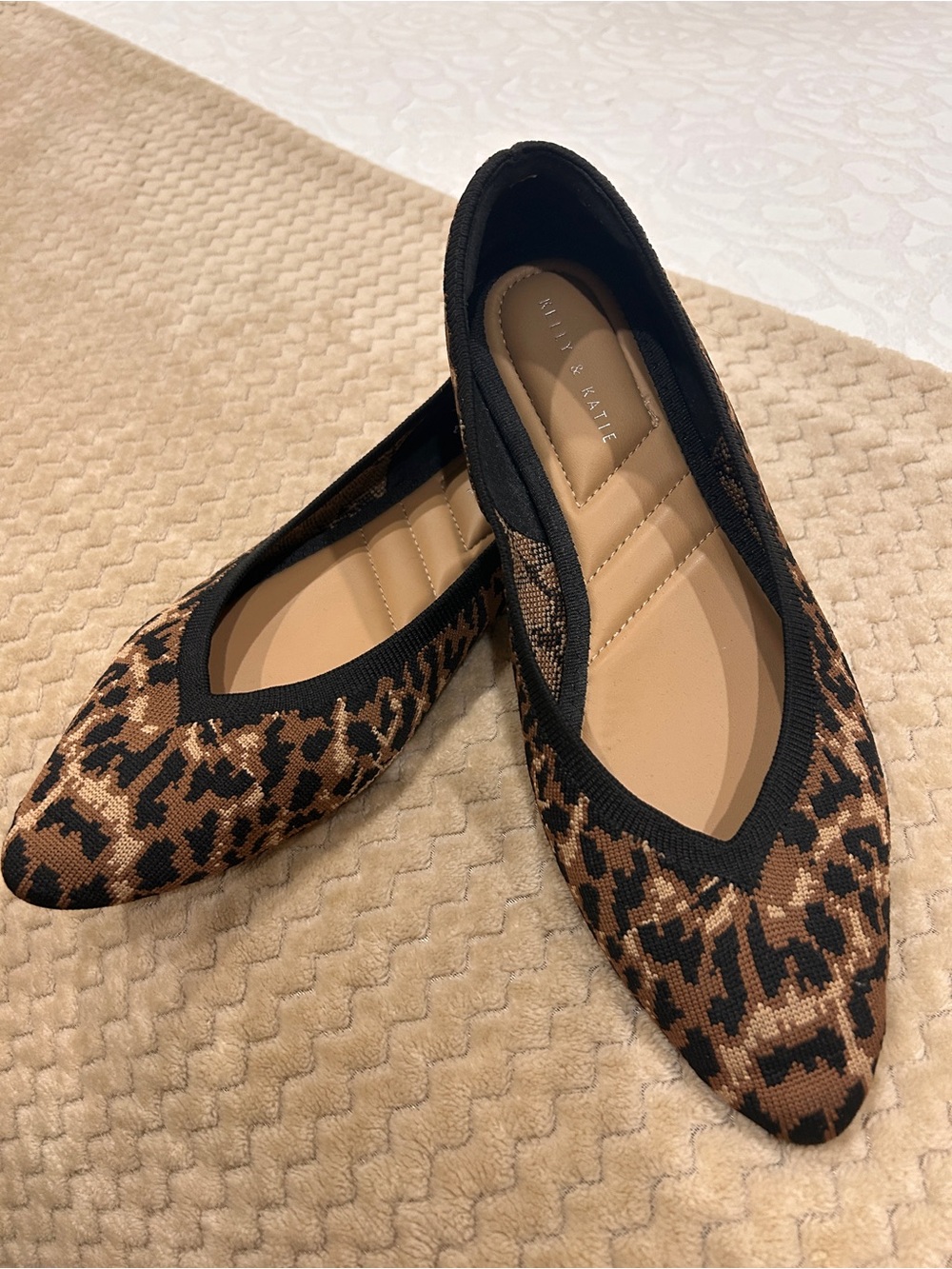 Leopard Print Flats